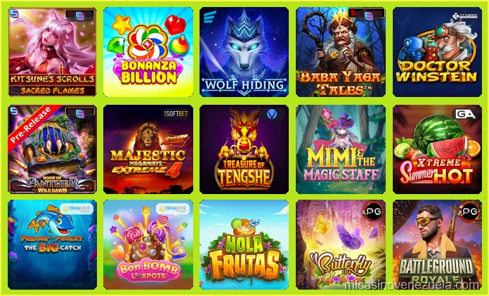 Juegos de Mi Casino: tragamonedas, casino gratis y títulos populares para jugar online