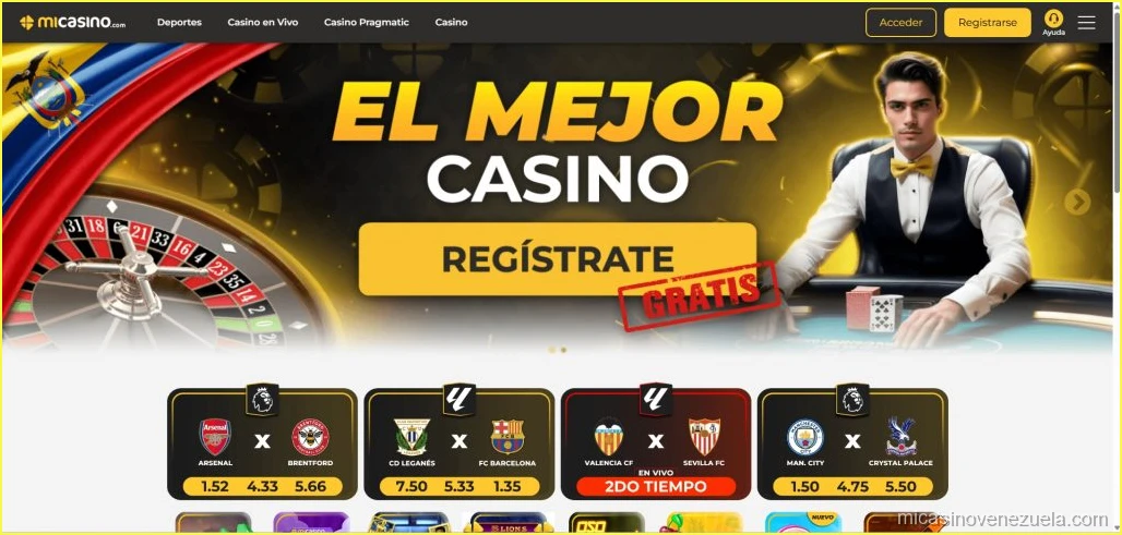 Registro en Mi Casino: crear cuenta en mi casino.com y empezar a jugar desde Venezuela